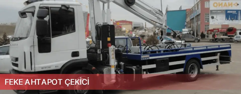 Feke İlçemi Ahtapot Çekici